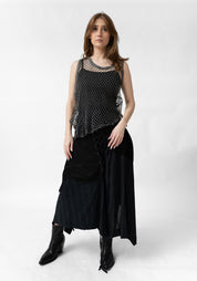 Asymmetric Open Mesh Tank - December Thieves