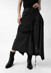 Deconstructed Corset Layered Skirt - December Thieves