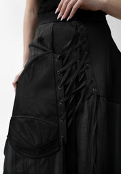 Deconstructed Corset Layered Skirt - December Thieves