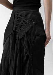Deconstructed Corset Layered Skirt - December Thieves