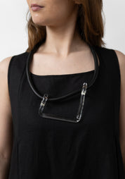 Hand Blown Borosilicate Glass Angles Necklace - December Thieves