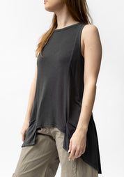 Long Asymmetric Pocket Detail Tank