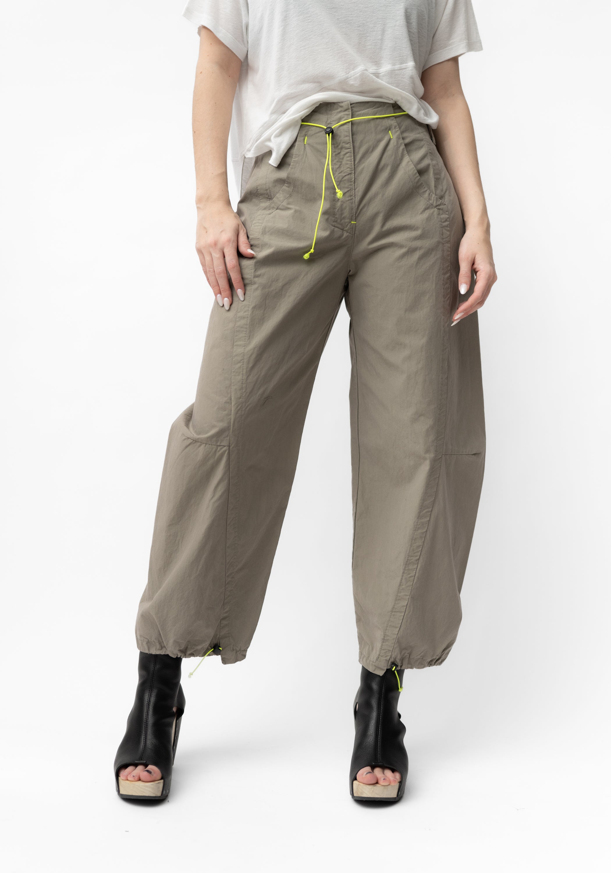 Papertouch Tapered Full Leg Trousers