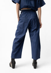 Coated Dart Detail Pants in COBALT, TOAST or BLACK
