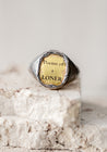 18K Gold and Sterling Silver 'Poems of a Lunatic' Ring | TÓ GARAL