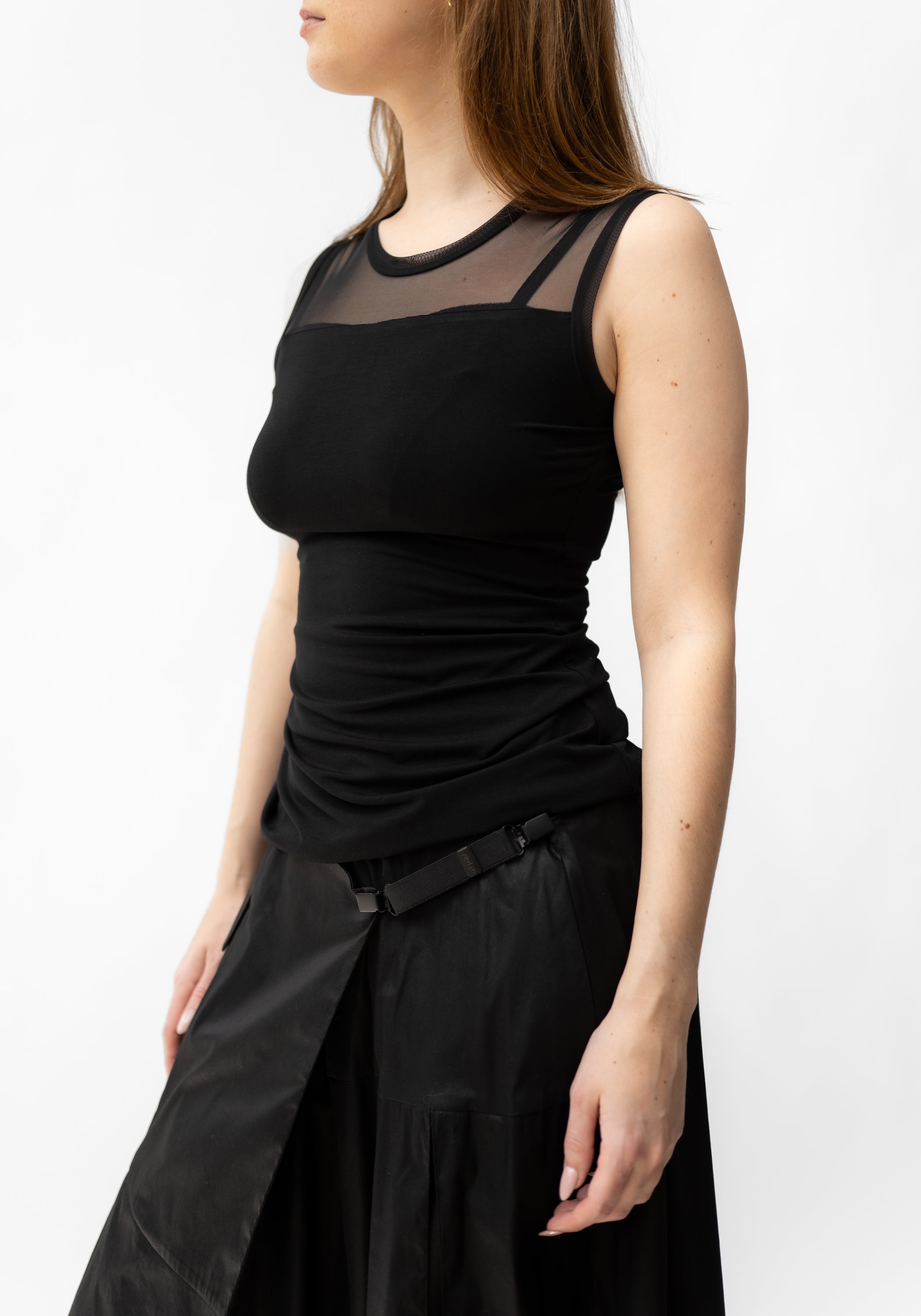 Mesh Detail Fitted Tank