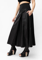 Wrap Detail Maxi Skirt