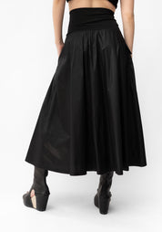 Wrap Detail Maxi Skirt