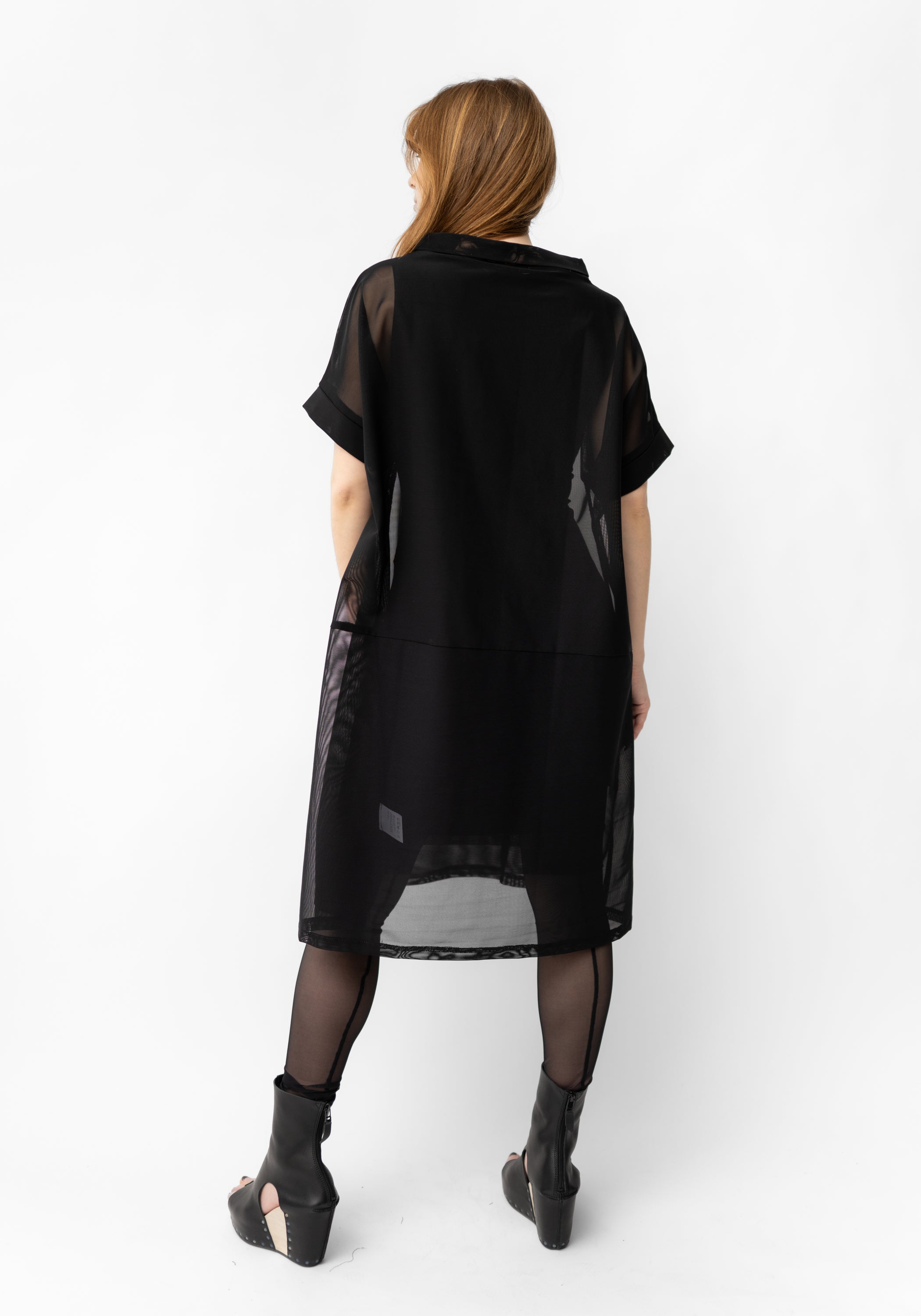 Sheer Mesh Dress