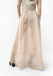 Semi-Sheer Full Organdy Papermoon Skirt