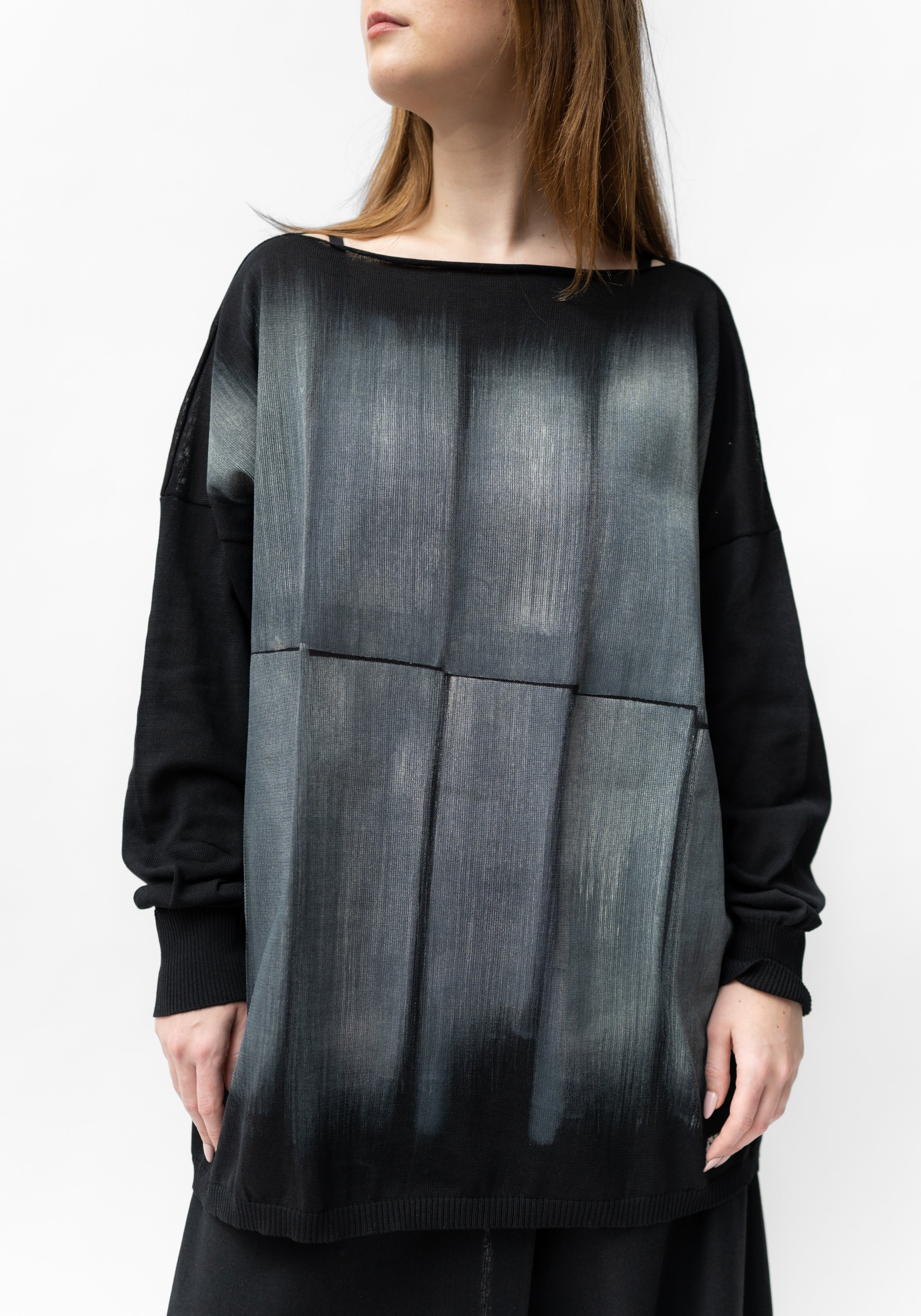 Sab Hand Painted Cotton Pullover