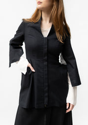 Split Sleeve Bold Pocket Detail Francis Lightfoot Jacket