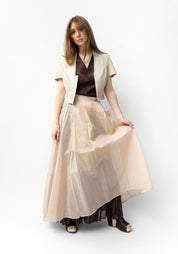 Semi-Sheer Full Organdy Papermoon Skirt