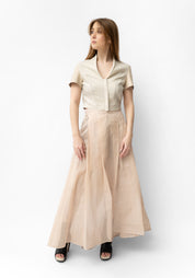 Semi-Sheer Full Organdy Papermoon Skirt
