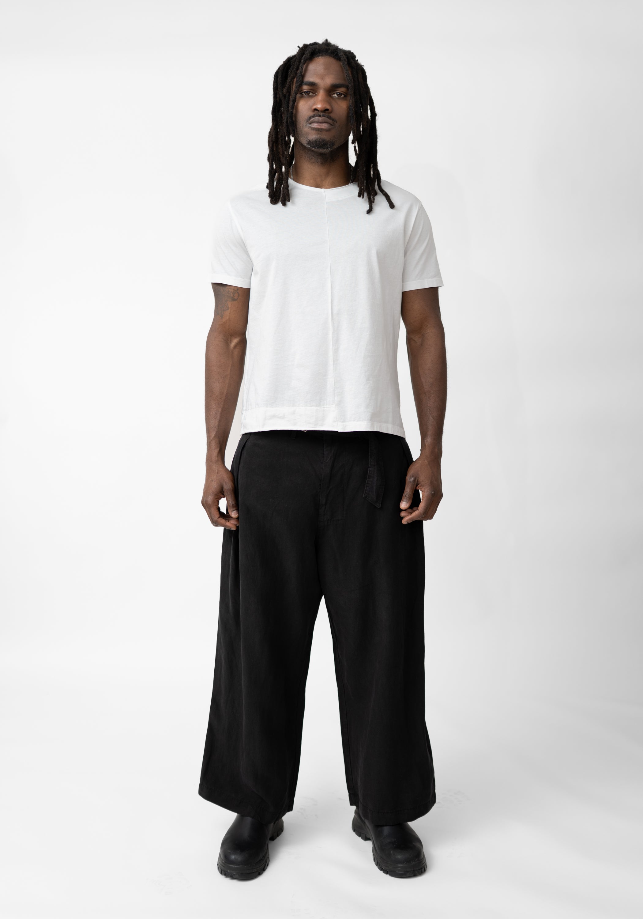 Asymmetric Paneled T-Shirt - December Thieves