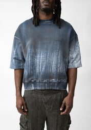 Over Dyed Crop Sleeve Pullover Sweatshirt - December Thieves
