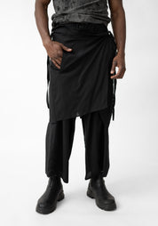 Olan Drape Front Linen Blend Pants - December Thieves