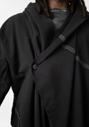Opsis Oversized Asymmetric Paneled Coat - December Thieves