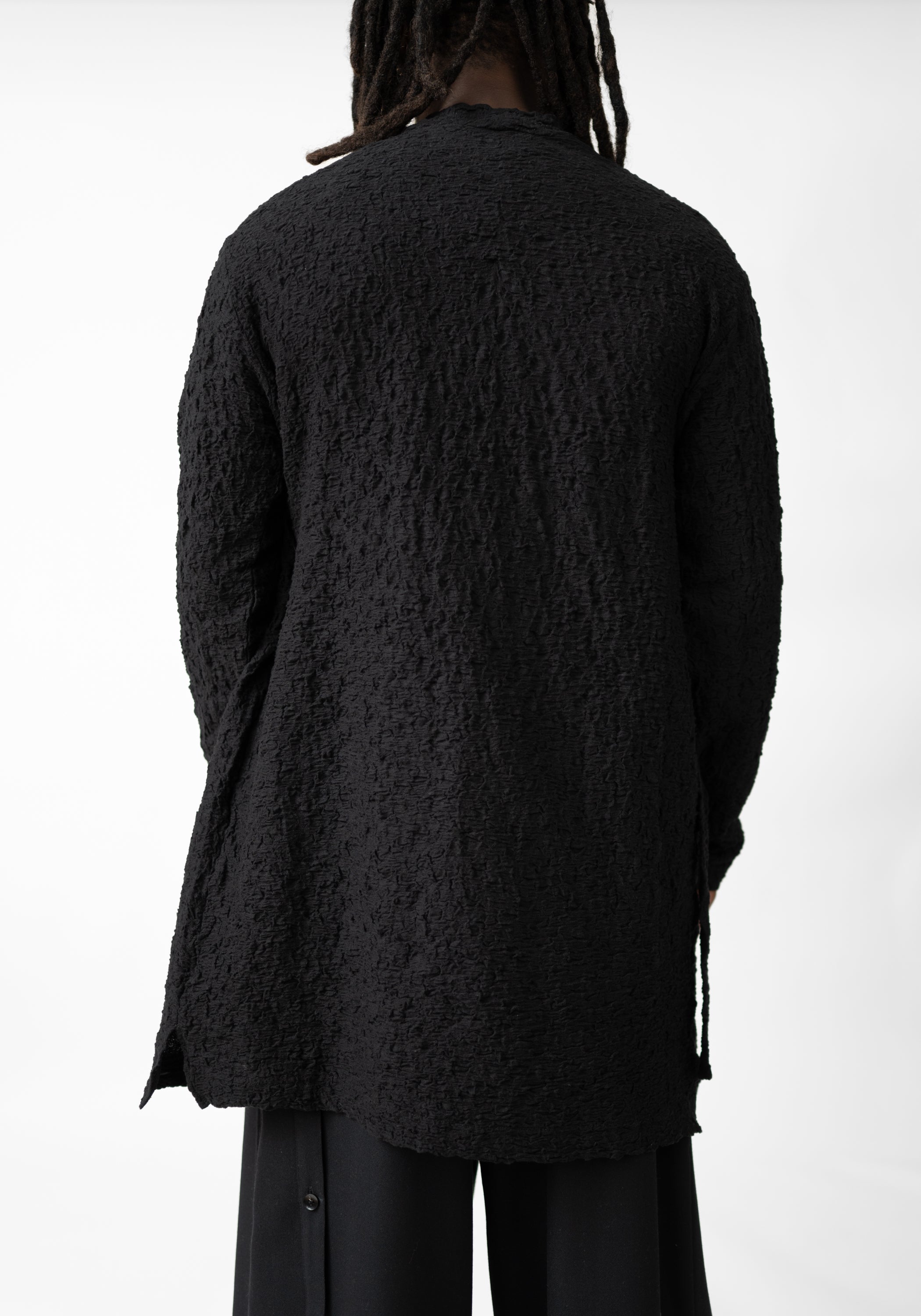 Yin Samue Asymmetric Tie Front Jacket - December Thieves