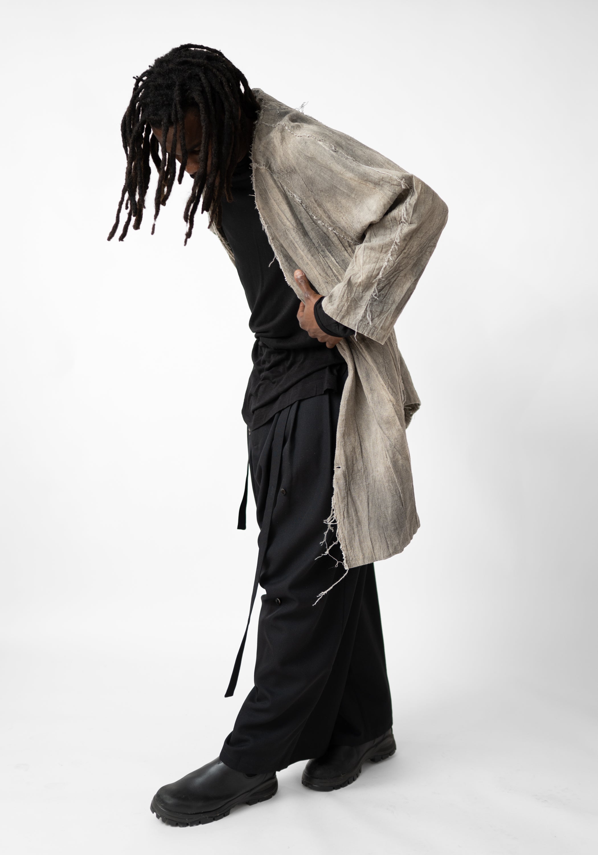 Sero Oversized Asymmetric Coat - December Thieves