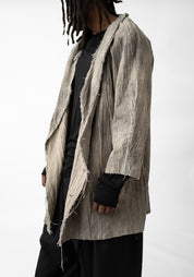 Sero Oversized Asymmetric Coat - December Thieves