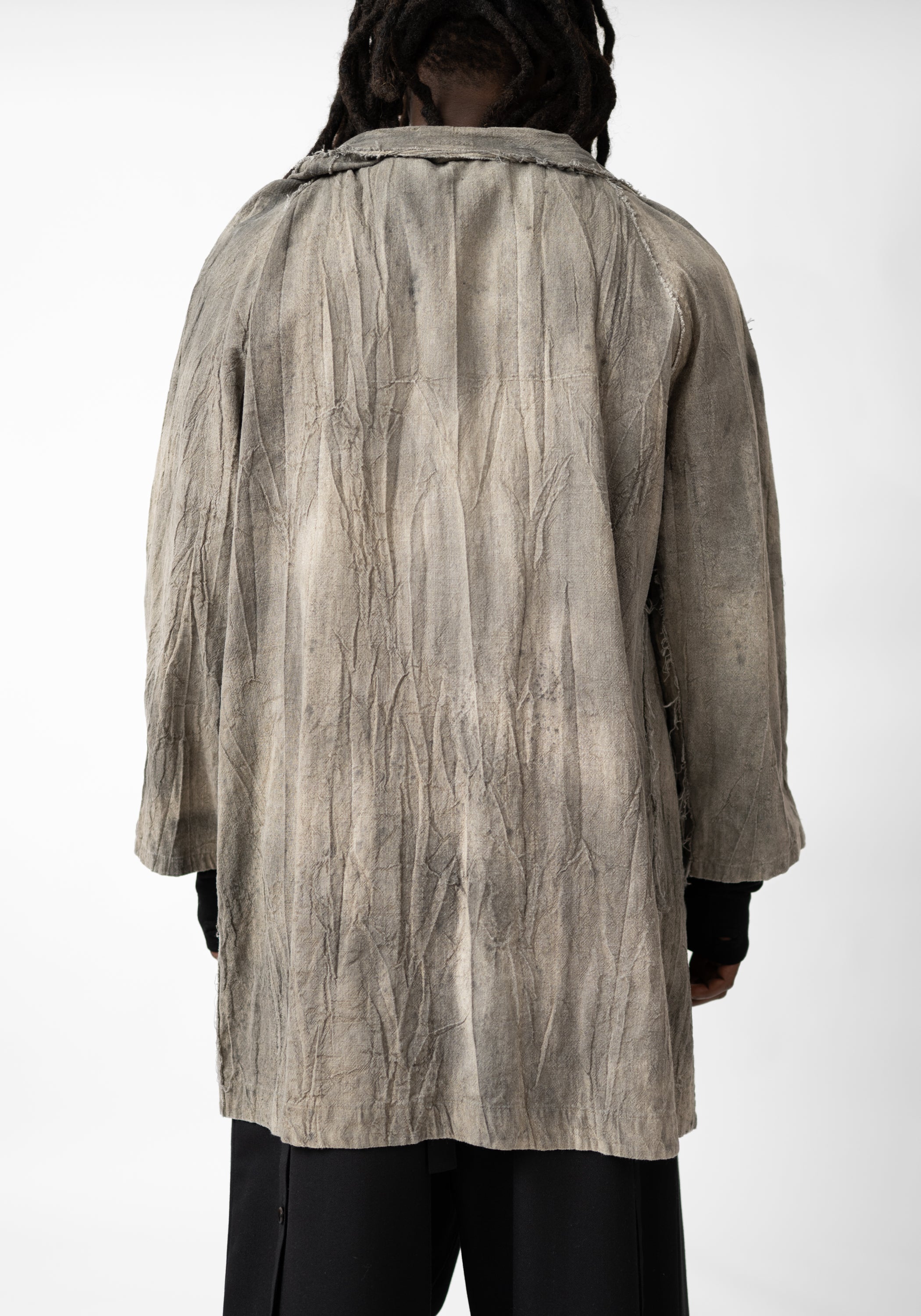 Sero Oversized Asymmetric Coat - December Thieves