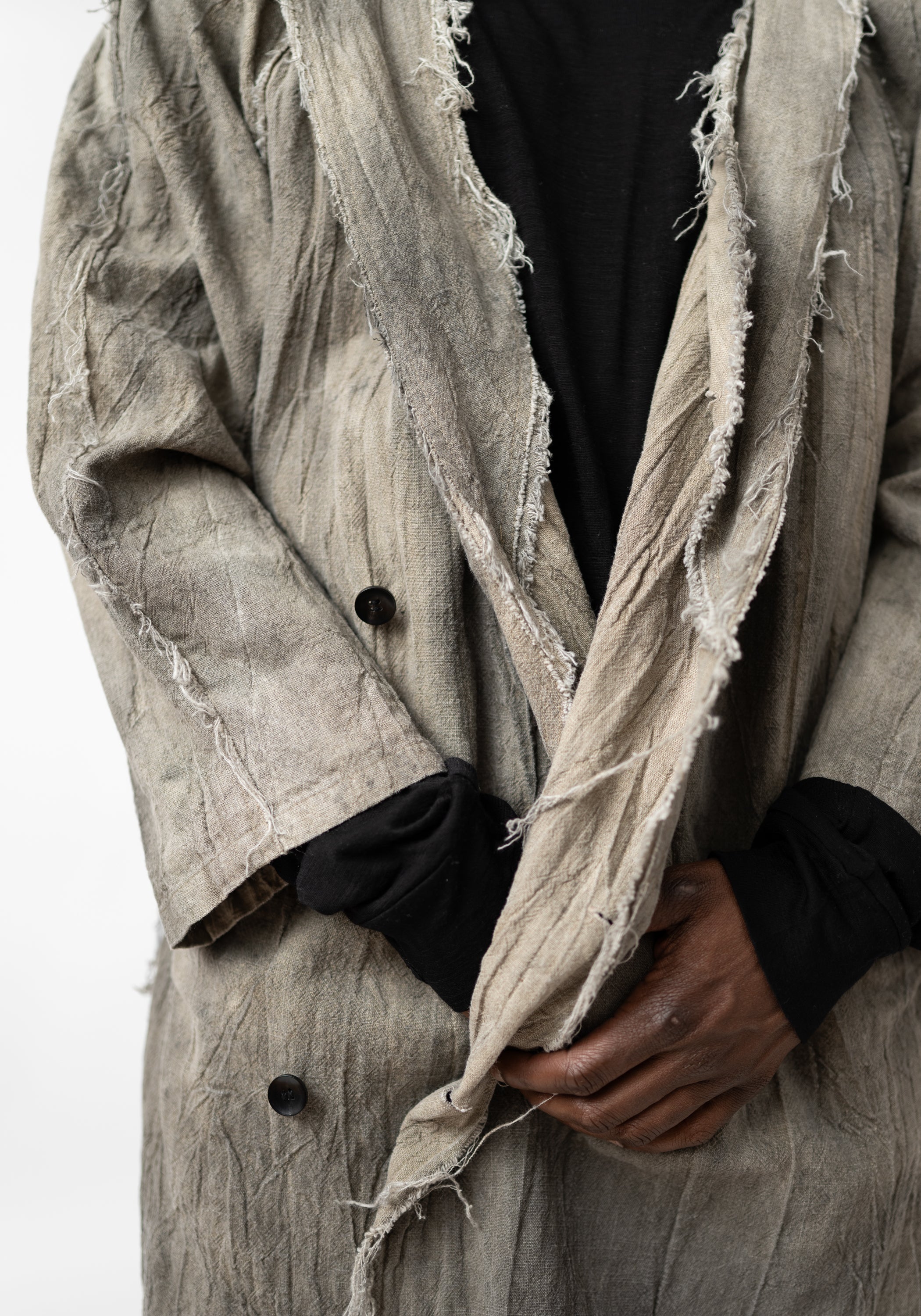 Sero Oversized Asymmetric Coat - December Thieves