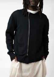 Zip Front Knit Cardigan - December Thieves
