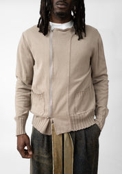 Zip Front Knit Cardigan - December Thieves