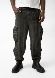 Linen Cargo Pants - December Thieves