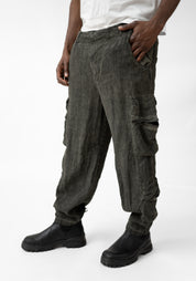 Linen Cargo Pants - December Thieves