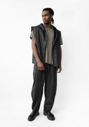 Coated Hooded Vest