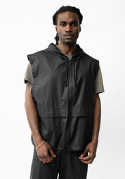 Coated Hooded Vest