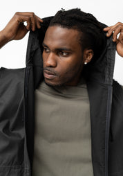 Coated Hooded Vest