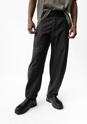 Coated Straight Leg Pants