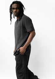 Asymmetric Front Detail Polo Shirt