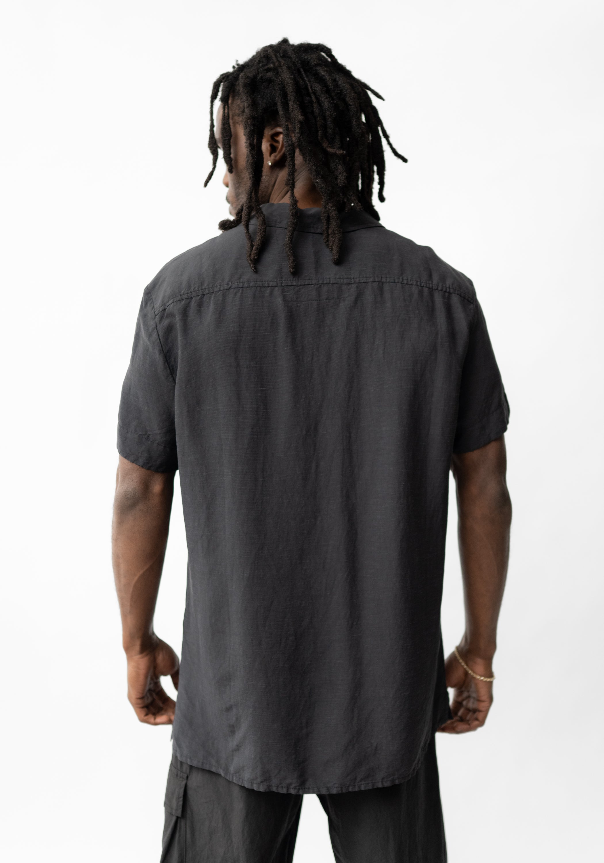 Asymmetric Front Detail Polo Shirt