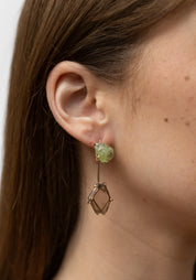14k-18k Gold Smokey Quartz Drops