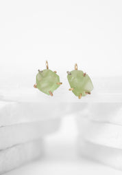 14k-18k Gold Peridot Hook Earrings