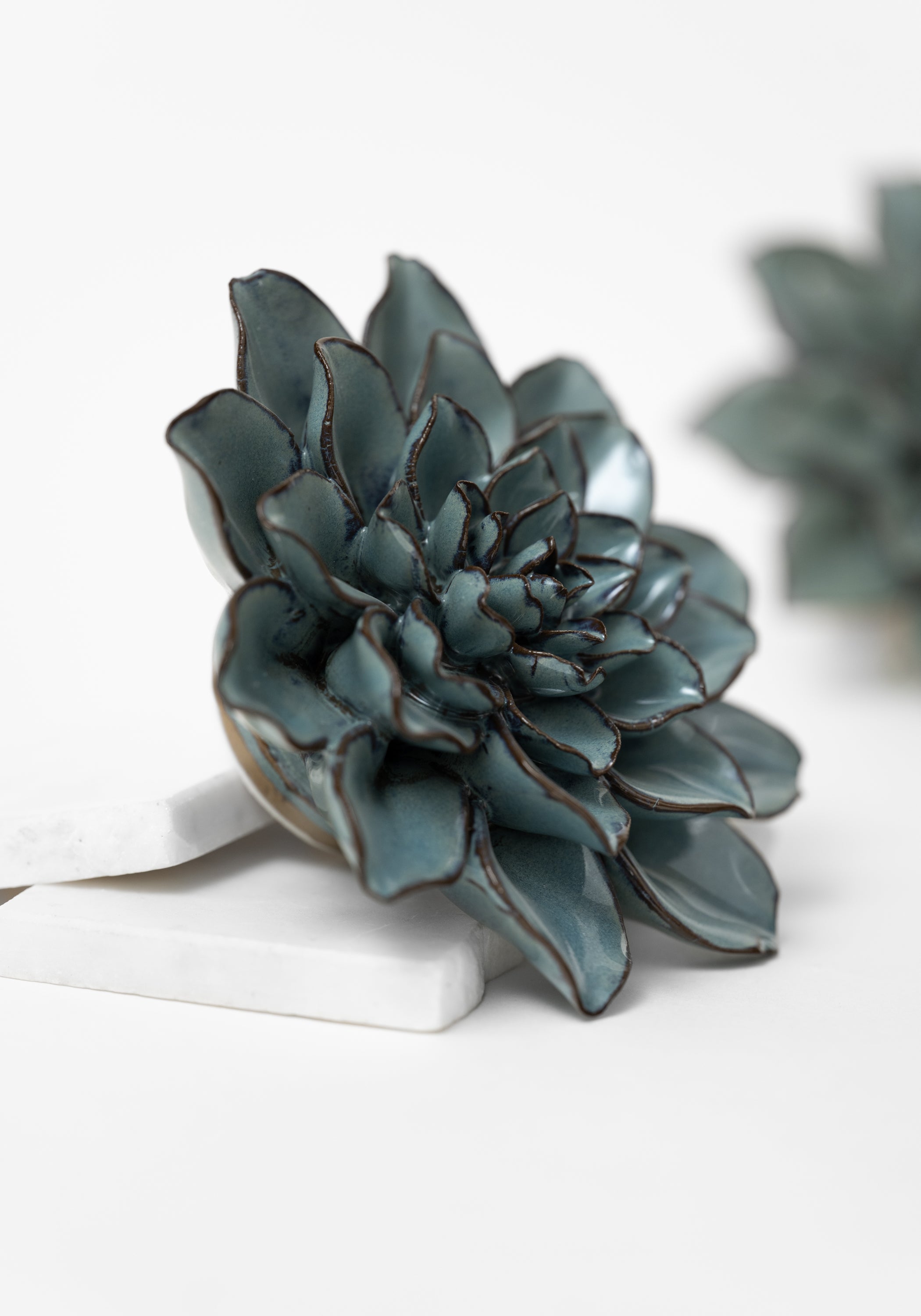 Grey Ceramic Goyet Azalea Wall Art - December Thieves