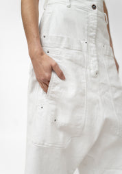 Bold Pocket Detail Wide Leg Drop Seat Pants - December Thieves