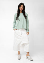 Bold Pocket Detail Wide Leg Drop Seat Pants - December Thieves
