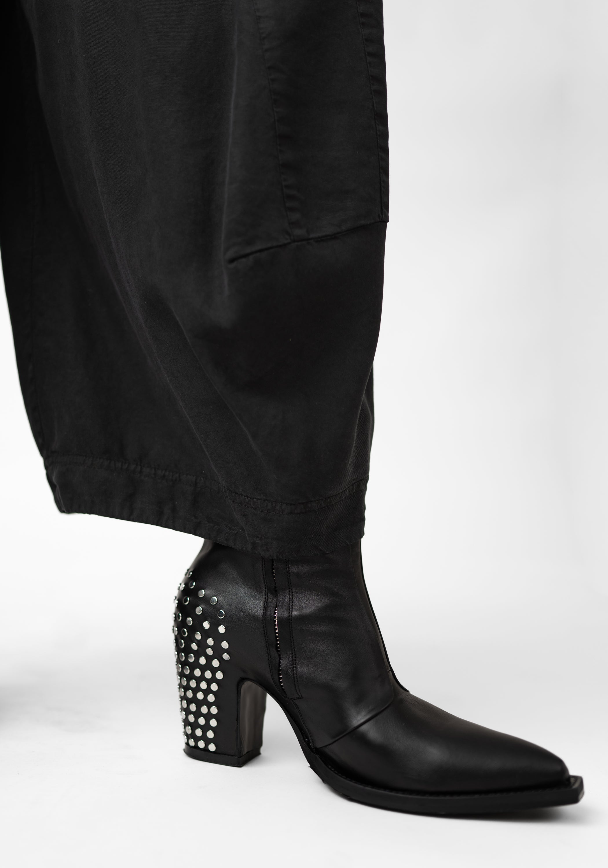 Paneled Tapered Wide Leg Pants - December Thieves