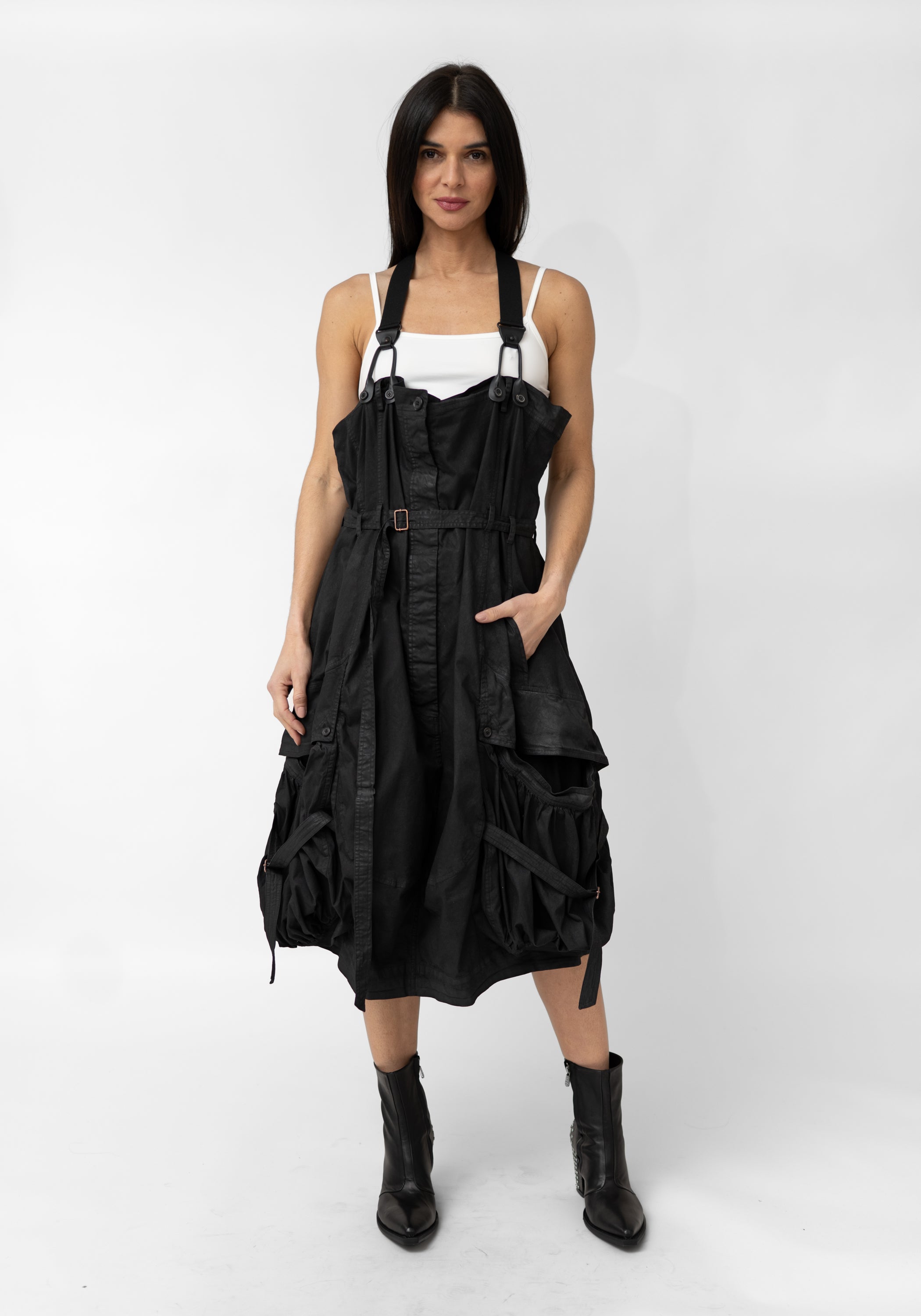 Suspender Detail Transformable Skirt/Dress - December Thieves