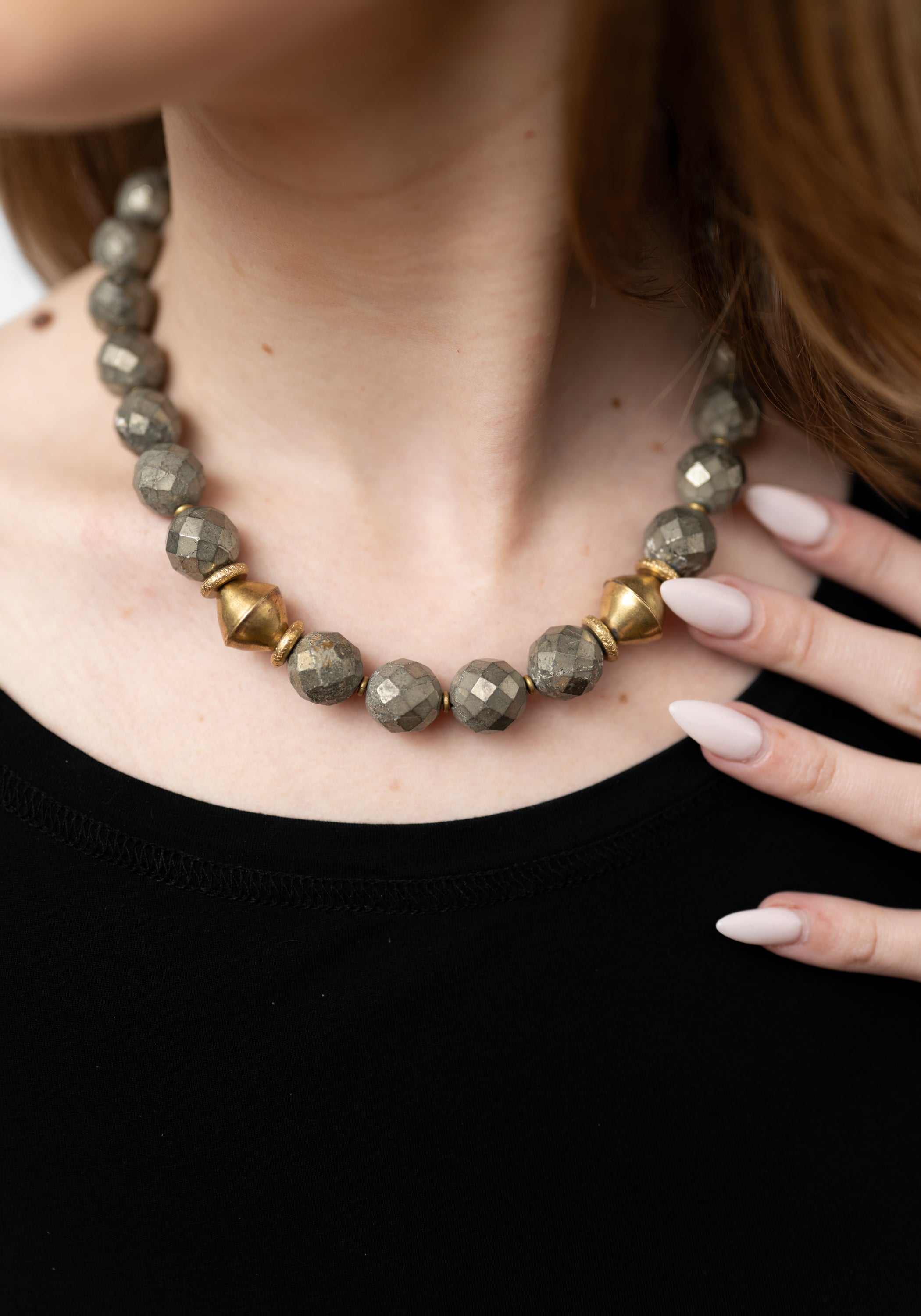 Pyrite and Brass Choker - December Thieves