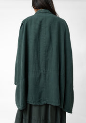 Oversized Drop Shoulder Linen Jacket - December Thieves