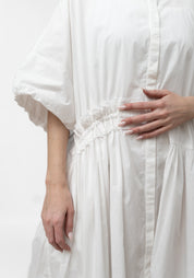 Oversized Asymmetric Gather Detail Shirt Dress - December Thieves