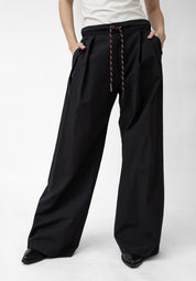 Bolla Pleat Waist Wide Leg Pants - December Thieves