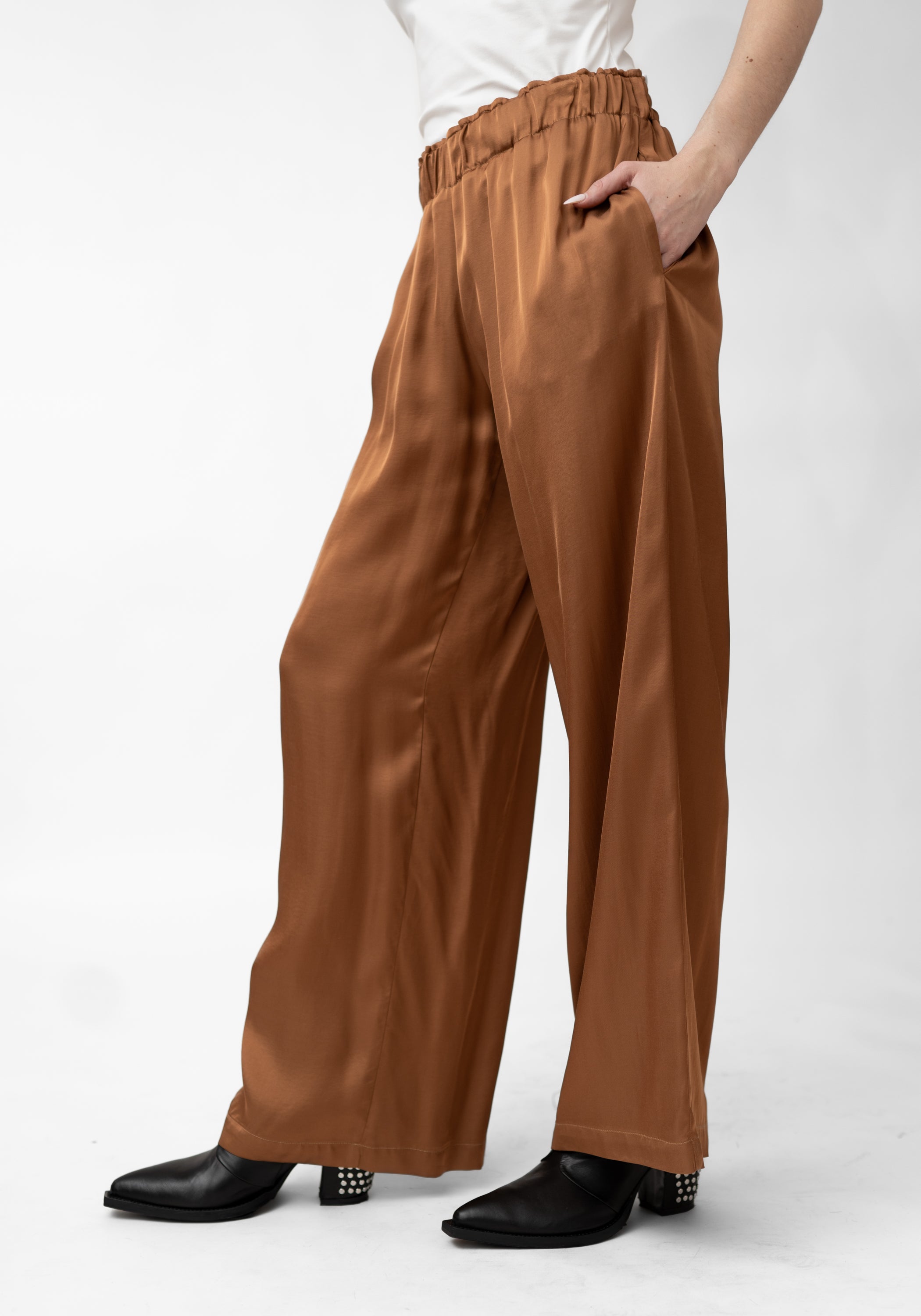 Satik Flowy Wide Leg Pants - December Thieves