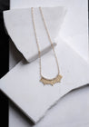 Acanthus Gold Diamond Luminous Necklace